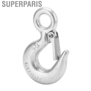 Superparis Stainless Steel Lifting Hook Easy To Install Replacement 0.5T Durable Versatile Grab Highly Polished for Construction