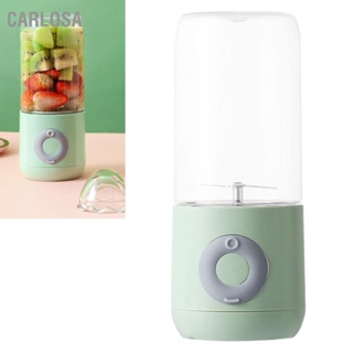  CARLOSA เครื่องปั่นคั้นน้ำผลไม้แบบพกพา 6 ใบมีด USB ชาร์จผลไม้เครื่องคั้นน้ำผลไม้คั้นน้ำผลไม้ถ้วยชงสำหรับห้องครัวกลางแจ้ง