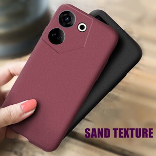 เคสซิลิโคนนิ่ม เนื้อแมตต์ ป้องกันกล้อง กันกระแทก สําหรับ TECNO Camon 20 Pro Premier POVA 5 Pro Spark 10 Pro 10C 5G