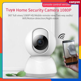 Tuya Wireless HD1080p Home Security Camera 24 Hours Mobile Phone Remote Monitoring Clear Two Way Audio Human Body Motion Detection Alarm แคนยอน