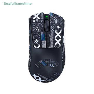 Seaf&gt; เทปสติกเกอร์ติดเมาส์ไร้สาย กันลื่น กันเหงื่อ สําหรับ Razer DeathAdder V3 Pro