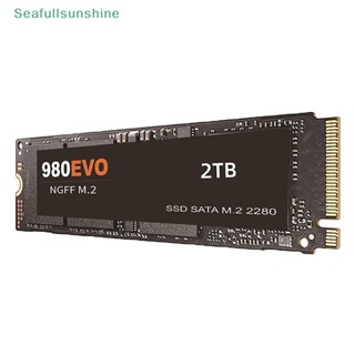 Seaf&gt; ฮาร์ดดิสก์ภายใน SSD M2 NGFF 500GB 980 EVO Plus 250GB 1TB hdd 970 PRO M.2 2TB สําหรับแล็ปท็อป คอมพิวเตอร์ sata hd