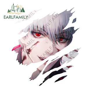 Earlfamily สติกเกอร์ป้องกันรอยขีดข่วน ลายอนิเมะ GINTAMA 13 ซม. x 11.5 ซม. สําหรับติดตกแต่งรถยนต์ รถจักรยานยนต์ แล็ปท็อป