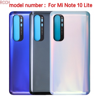 ใหม่ ฝาครอบแบตเตอรี่ด้านหลัง 3D แบบเปลี่ยน สําหรับ Xiaomi Mi Note 10 Lite Mi Note10 Lite