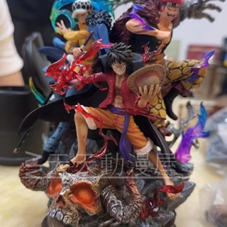 ส่งฟรี พร้อมส่ง โมเดลตุ๊กตา One Piece Captains Battle of Ghost Island หมวกฟาง ลูฟี่ คิโดร ขนาดเล็ก ของขวัญ สําหรับตกแต่ง