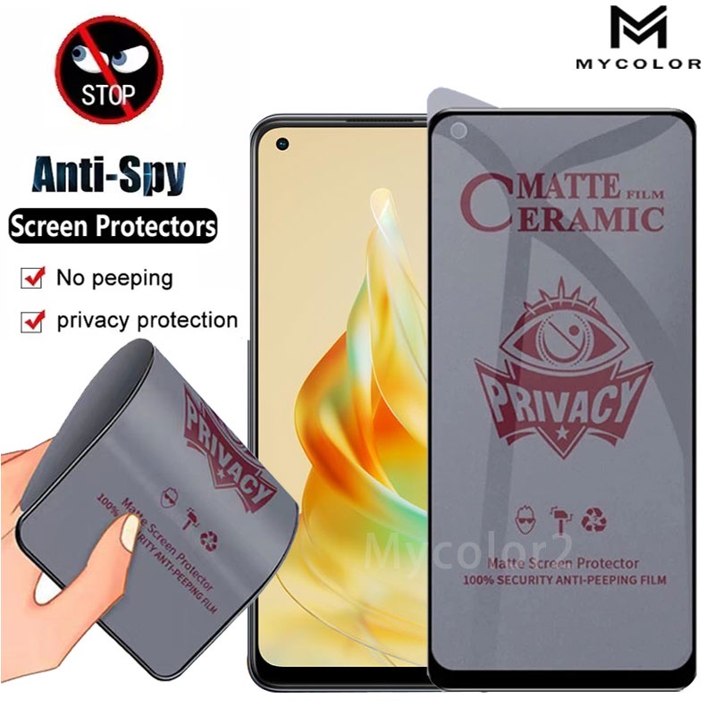 ฟิล์มเซรามิก กันรอย ตกไม่แตก บิดได้ งอได้ กันรอยหน้าจอ OPPO Reno 12F 11F 8T 8Z 8 7 6 5 4 Pro 7Z 6Z 3 2 2Z 2F Reno12 F Reno11 F Reno8 Reno6 Reno5 Pro 4G 5G 2024