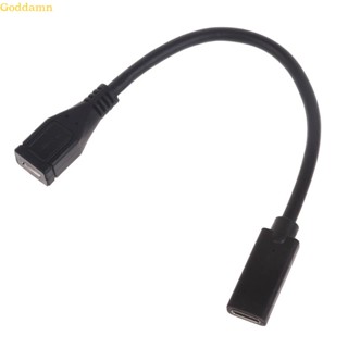 Godd อะแดปเตอร์ Type-C เป็น Micro USB 40W รองรับการชาร์จอย่างรวดเร็ว และซิงค์ข้อมูล 480Mbps