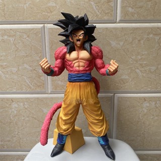 ของแท้ ฟิกเกอร์ SMSP Dragon Ball Super Saiyan GT Super Four Son Goku ขนาดใหญ่พิเศษ MLJ7