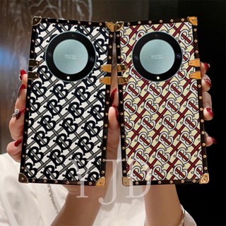 Yjd เคสโทรศัพท์ ขอบตรง กันกระแทก แฟชั่นคลาสสิก สําหรับ Honor X9a X9 X8