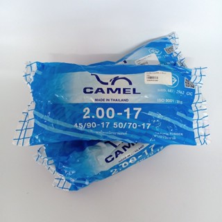 CAMEL ยางใน 1.75-17 , 2.00-17 , 45/90-17 , 50/70-14 ของแท้ ยางใหม่ ส่งตรงจากโรงงาน ได้มาตรฐาน อะไหล่พร้อมเปลี่ยน