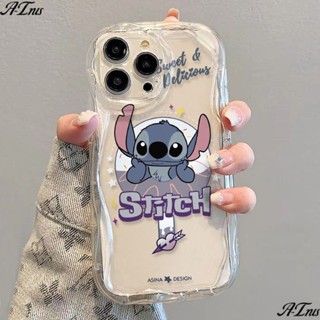 เคสโทรศัพท์มือถือแบบใส ขอบนิ่ม กันกระแทก ลาย Stitch 12 เพลง สําหรับ Iphone 11 8p promax 13 14 xs✅เคสโทรศัพท์มือถือ สําหรับ Apple Face xr JCXC 7