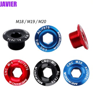 JAVIER สกรูกะโหลกจักรยาน โลหะผสมอลูมิเนียม สําหรับ IXF Chainwheel M18 M19 M20