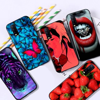 เคสโทรศัพท์ซิลิโคน TPU แบบนิ่ม กันกระแทก สําหรับ VIVO Y20 Y20i Y20S Y12s