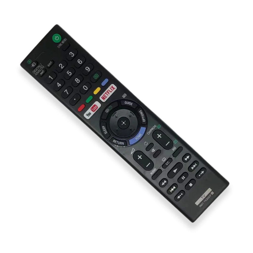 UNIVERSAL ปุ่มสมาร์ทรีโมทคอนโทรลใหม่ Sony TV BRAVIA SMART LCD LED ANDROID RMT-TX300P สําหรับ TX300E 