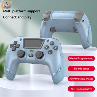 【IS】จอยเกมบลูทูธไร้สาย สําหรับ Ps4 Ios Android Switch Computer Tv