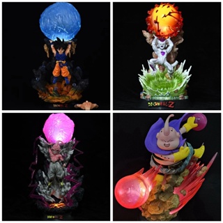 [Spot] Anime wholesale Dragon Ball GT Wu air bomb luminous box hand doll decoration model