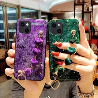 เคส Samsung s20 Ultra s20 plus s20fe s10 s9 s8 plus S10e เคส หัวใจ สร้อยข้อมือ แคนดี้ เคสโทรศัพท์