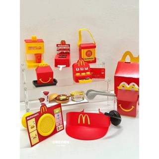 ชุดของเล่นบ้านตุ๊กตา McDonalds Play House ขนาดเล็ก 2023 สําหรับเด็ก