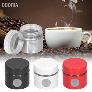 DDORIA Mini Tea Storage Cans กระป๋องเก็บผงกาแฟสแตนเลสแบบพกพาสำหรับครัวในบ้าน