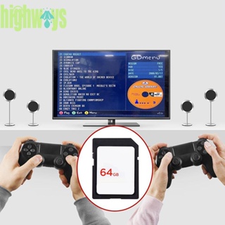 การ์ดหน่วยความจําเกมคอนโซลดิจิทัล 64GB สําหรับ Sega Dreamcast GDEMU Secure [highways.th]