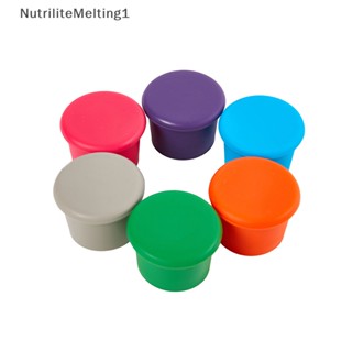 [NutriliteMelting1] จุกปิดขวดไวน์ ซิลิโคน ใช้ซ้ําได้ แบบเปลี่ยน 6 ชิ้น [TH]