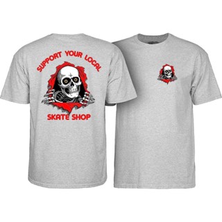 เสื้อยืด พิมพ์ลาย Powell Peralta Support Your Local Skate Shop