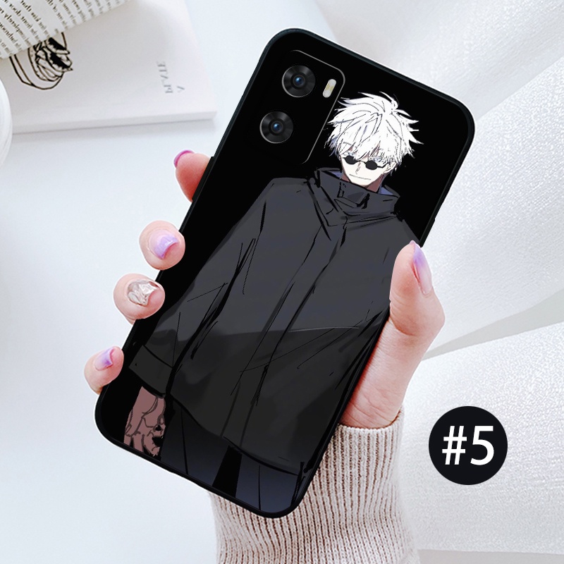 OPPO A94 A98 F11 F11PRO F9 F7 F5 RENO 6 5G RENO5 เคสโทรศัพท์มือถือแบบนิ่ม ลาย Jujutsu Kaisen Gojo Satoru สําหรับ ราคา ถูกที่สุด ดีลบีเคเค แกลเลอรีภาพที่ 6