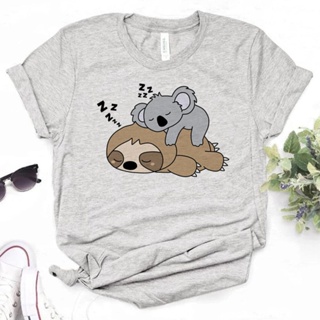 เสื้อยืด พิมพ์ลายการ์ตูนอนิเมะ Australia Koala สไตล์ฮาราจูกุ สําหรับผู้หญิง