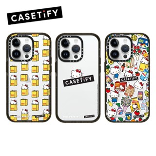 Casetifg เคสโทรศัพท์มือถือ ซิลิโคน TPU แข็ง กันกระแทก ลายการ์ตูนเฮลโลคิตตีน่ารัก พร้อมกล่อง สําหรับ iPhone 14 12 13 11 Pro Max 14Plus