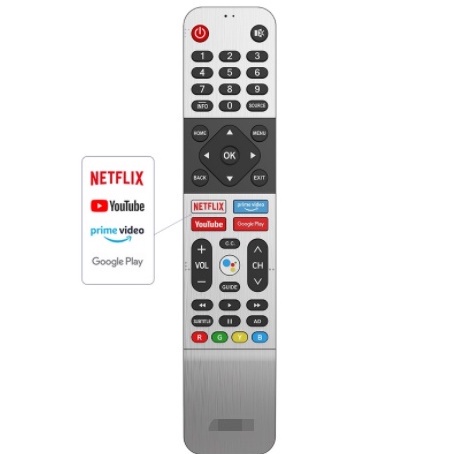 สําหรับ COOCAA 40S7G เสียง Skyworth Coocaa Android สมาร์ททีวี 40tb7000 ทีวีระยะไกล Android TV FHD 40S 7G Android 11 – โปรปัง