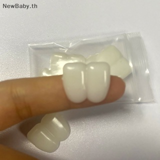 Newbaby นวัตกรรมและปฏิบัติ DIY ฟันปลอม อุปกรณ์ประกอบฉากกระต่ายคอสเพลย์น่ารักและตลกฟันเครื่องแต่งกายสําหรับปาร์ตี้ฮาโลวีนเทศกาลตกแต่ง TH