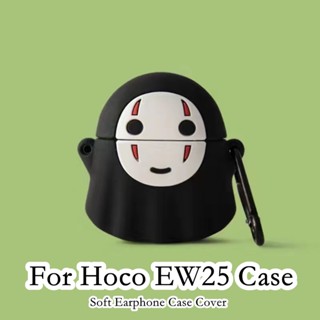 【จัดส่งรวดเร็ว】เคสหูฟัง แบบนิ่ม ลายการ์ตูนฉลาม สําหรับ Hoco EW25 Hoco EW25