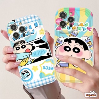 เคสป้องกันโทรศัพท์มือถือ TPU แบบนิ่ม ลายการ์ตูนชินจัง สําหรับ Tecno Spark Go 2023 10C 10 infinix Hot 30i 30Play Smart 7 6 Plus 5 2020 Camon 20 Note 30 VIP 12 G96 20i 20 12 11 10 9Play