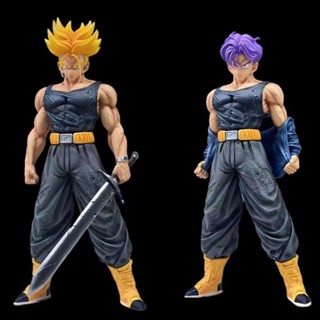 โมเดลฟิกเกอร์ Dragon Ball Super Saiyan Trunks สําหรับตกแต่ง