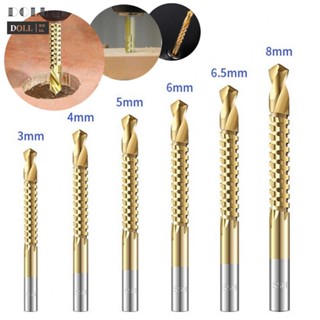 ⭐24H SHIPING ⭐Drill Bit 135° Oblique 3-8mm 6PCS Hole Cutting Punching Slotting Spiral Screw