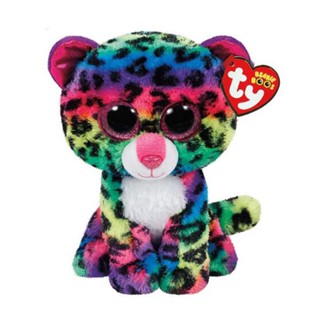 Ty Beanie Boos ตุ๊กตานกฮูกยูนิคอร์น ปลาทอง หมี แพนกวิน เต่า ลิง นกฟลามิงโก้ ตาโต 6 นิ้ว 15 ซม. 6UD2