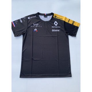 เสื้อยืดแขนสั้น พิมพ์ลายโลโก้ F1 Fleet Racing แฟชั่นฤดูร้อน สําหรับผู้ชาย