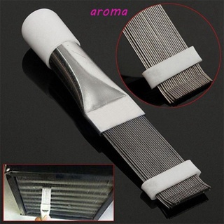 Aroma เครื่องมือทําความสะอาด A/C HVAC แปรงหม้อน้ําคอนเดนเซอร์