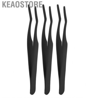 Keaostore Lash Extension Applicator Accurate Tweezers for Beauty Salon Dressers