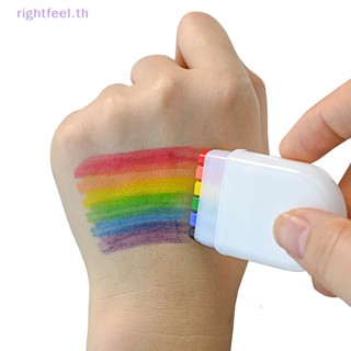 Rightfeel.th ปากกาสี ล้างทําความสะอาดได้ สําหรับคอสเพลย์ แต่งหน้า เทศกาลกราฟฟิติ เหมาะกับเด็ก ผู้ใหญ่