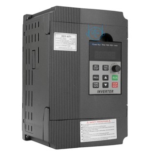 [mjia] ตัวควบคุมความเร็วความถี่ VFD 2.2KW 12A 220 V AC มอเตอร์ไดรฟ์เฟสเดียว อินเวอร์เตอร์สามเฟส AT1-2200S