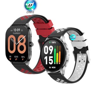 สาย Amazfit Pop 3S 3R สาย สายนาฬิกาสายซิลิโคน Amazfit Pop 3S 3R สายรัด สายรัดข้อมือกีฬา สายรัด Amazfit Pop 3S สาย สายรัด