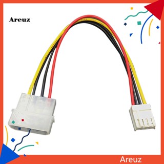 Are สายไฟฟล็อปปี้ไดร์ฟ โลหะ ขนาดใหญ่ เป็นขนาดเล็ก 4-pin 20 ซม. สําหรับคอมพิวเตอร์ PC