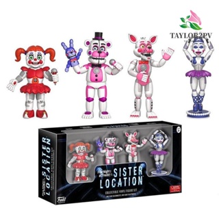 Taylor2pv โมเดลฟิกเกอร์ PVC รูปการ์ตูนอนิเมะหมี Fazbear สําหรับตกแต่งบ้าน