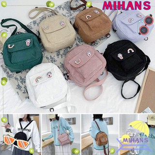 Mih กระเป๋าเป้สะพายหลัง ขนาดเล็ก แฟชั่น มินิ มัลติฟังก์ชั่น น่ารัก Daypack