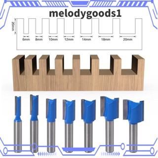 MELODYGOODS1 ดอกกัดมิลลิ่ง ก้าน 8 มม. เส้นผ่านศูนย์กลาง 5 6 8 10 12 14 16 18 20 มม. ทนทาน|สําหรับงานไม้