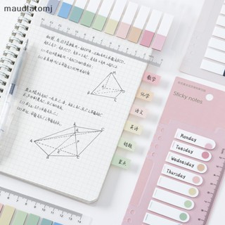 Maud ที่คั่นหนังสือ กระดาษโน้ต นีออน 200 แผ่น EN