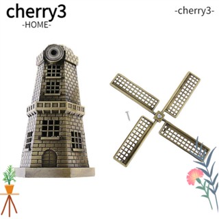 Cherry3 กังหันลมโลหะ สําหรับตกแต่งโต๊ะ