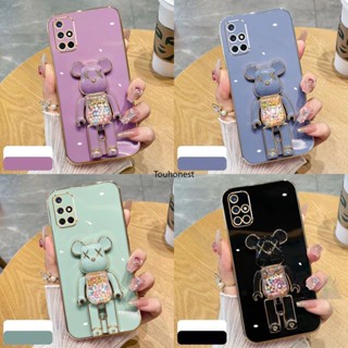 เคส Samsung Galaxy A51 เคส Samsung A71 เคส Samsung A30 เคส Samsung A20 Casing Samsung A03 Case Samsung A03S A02S Case Samsung S10 Plus Case Samsung M30S M21 M02S Case Silicone Cartoon Anime Cute Kaws Bear Stand Phone Cover Cassing Case TX โทรศัพท์มือถือ