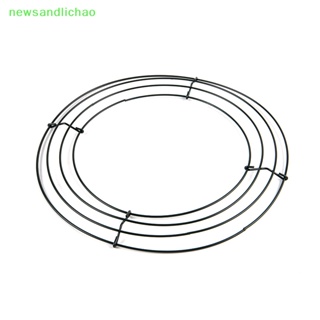 Newsandlichao ห่วงกลม DIY คริสต์มาส ลวดกรอบแขวนผนัง สําหรับงานแต่งงาน วาเลนส์ ดี